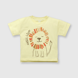 Polera de bebe niño león amarillo / yellow (3 a 36 meses)