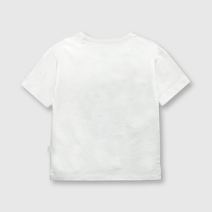 Polera de bebé niño pulpo off white (3 a 36 meses)