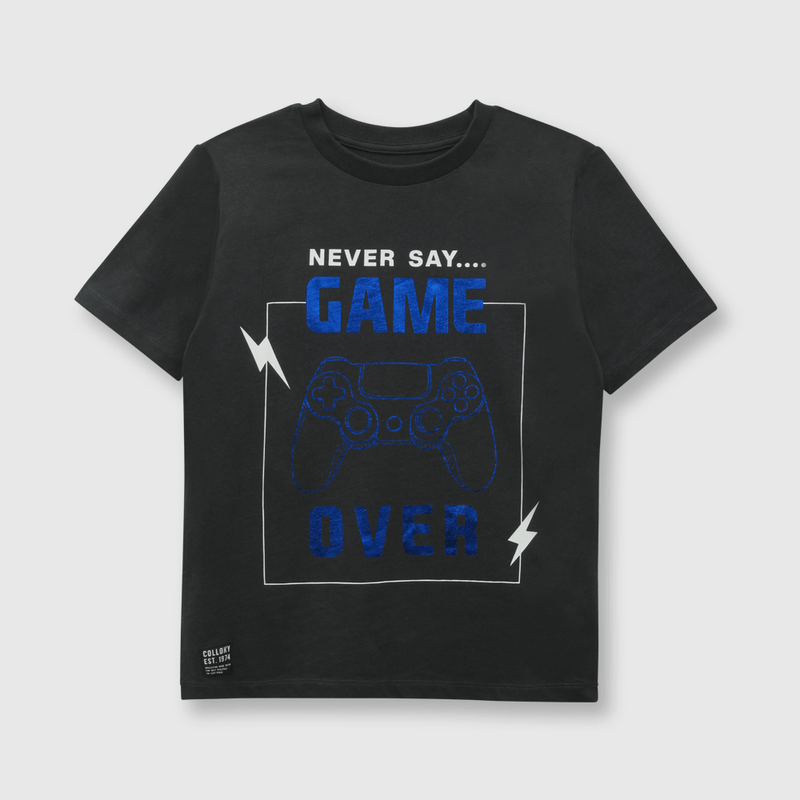 Polera de niño game over marengo (2 a 12 años)