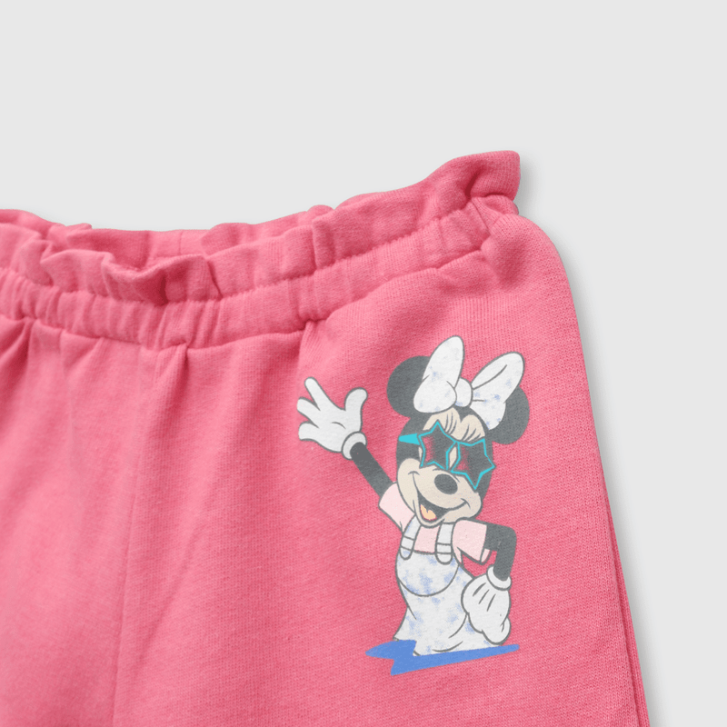Short de bebé niña minnie chicle (3 a 36 meses)