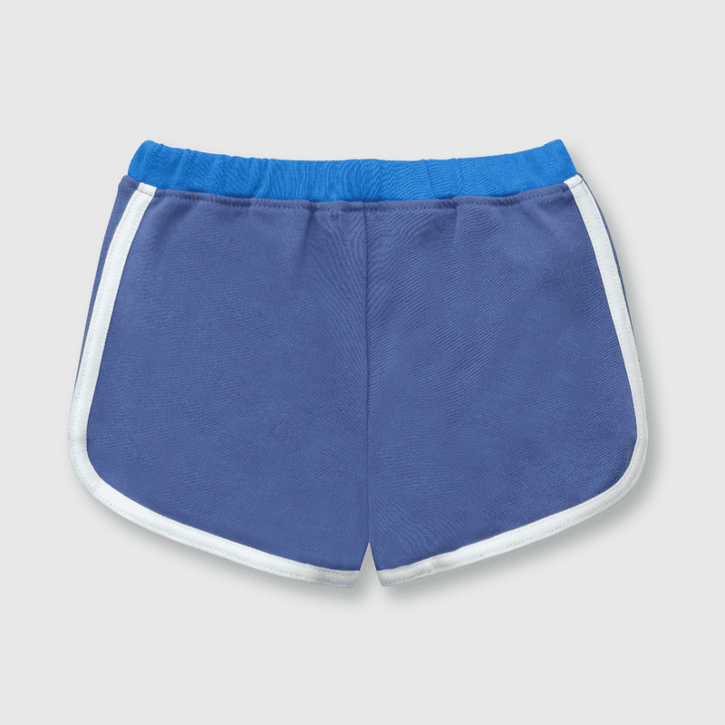 Short de bebé niño bloques light denim (3 a 36 meses)