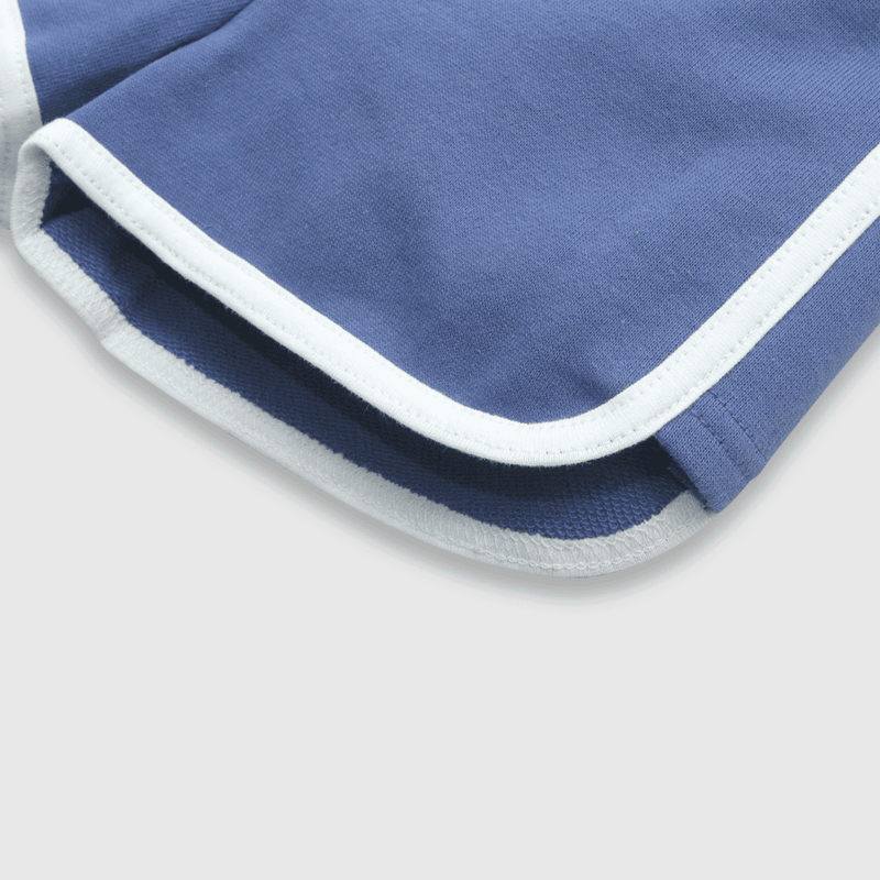 Short de bebé niño bloques light denim (3 a 36 meses)