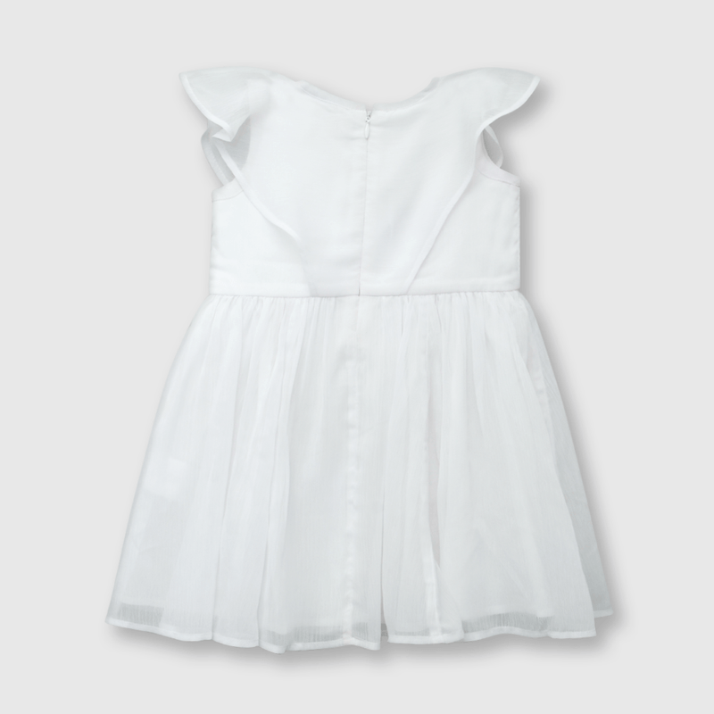 Vestido de bebé niña ceremonia blanco / white (3 a 36 meses)