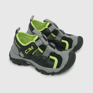 Sandalia de niño outdoor calce fácil negro / black (21 a 27)
