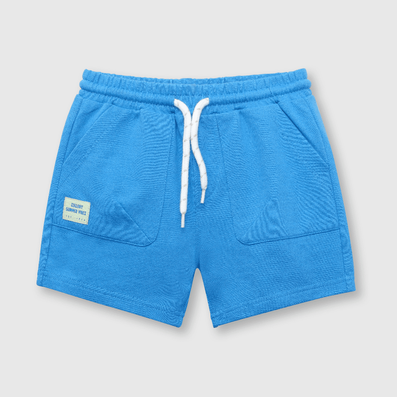 Bermuda de bebé niño liviano royal blue (3 a 36 meses)