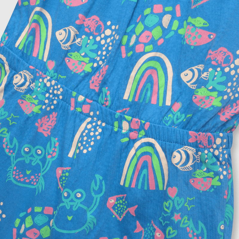 Entero de bebé niña liviano royal blue (3 a 36 meses)