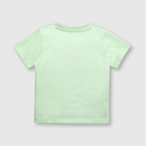 Polera de bebe niño estampada menta (3 a 36 meses)