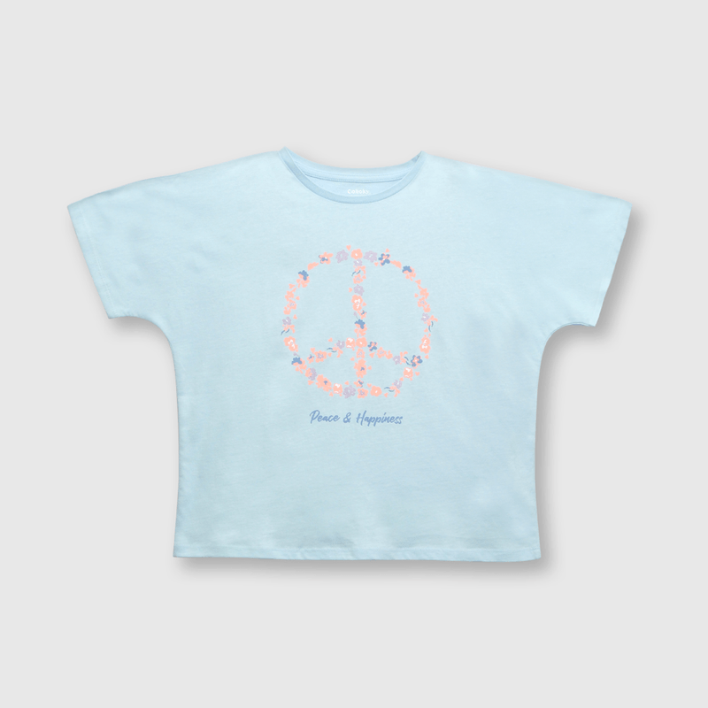 Polera de niña paz sky (2 a 12 años)