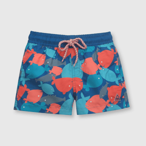 Traje de baño de bebé niño playa azulino (3 a 36 meses)