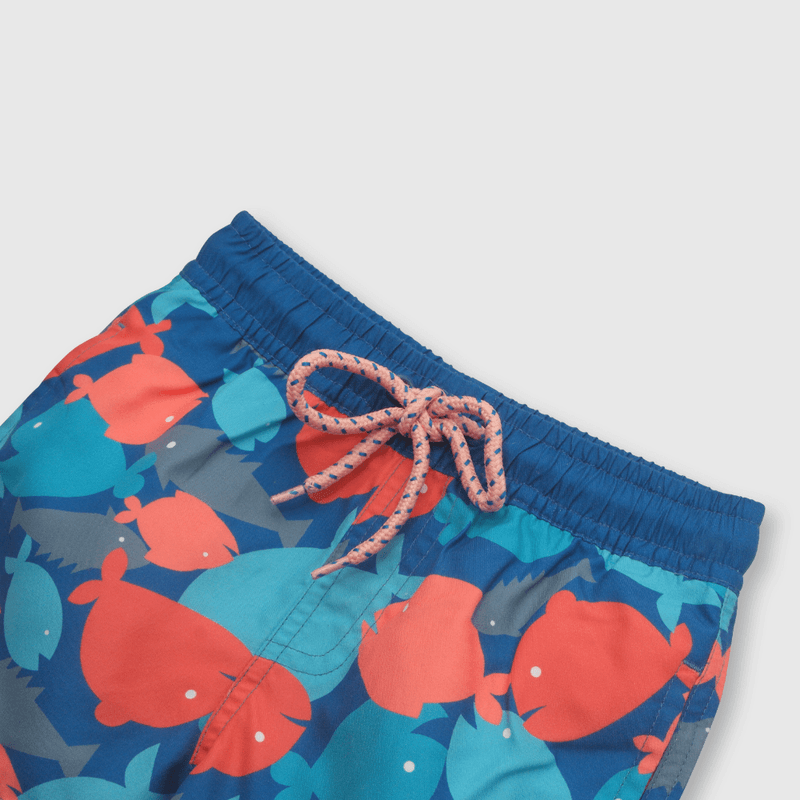 Traje de baño de bebé niño playa azulino (3 a 36 meses)