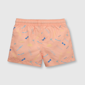 Traje de baño de bebé niño playa salmon (3 a 36 meses)