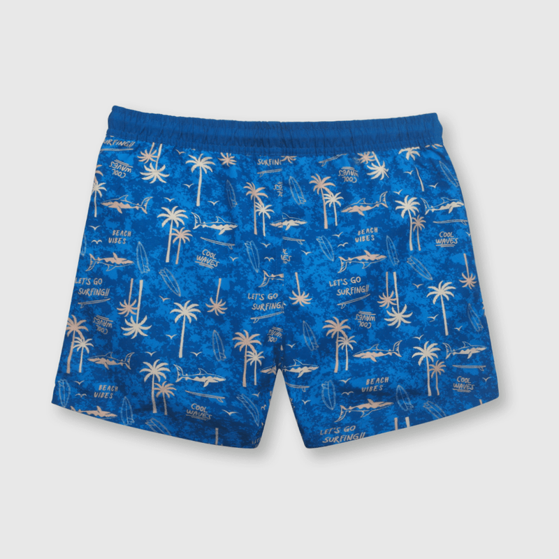Traje de baño de niño playa azul / blue (2 a 12 años)