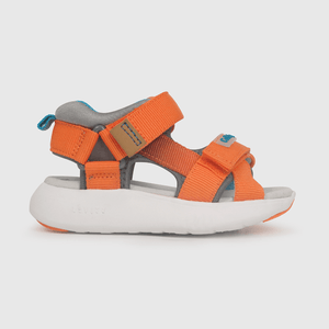 Sandalia de niño doble ajuste orange / naranjo (21 a 27)
