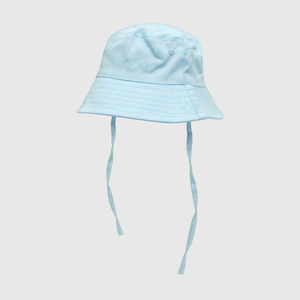 Sombrero de bebé niño de gabardina celeste (0 a 9 meses)