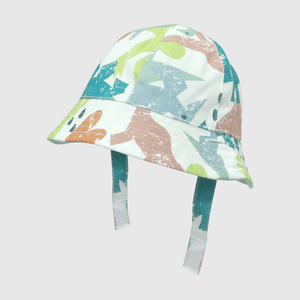 Sombrero de bebé niño de gabardina crema (0 a 9 meses)
