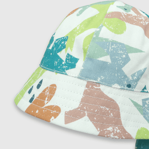 Sombrero de bebé niño de gabardina crema (0 a 9 meses)