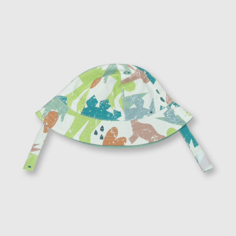 Sombrero de bebé niño de gabardina crema (0 a 9 meses)