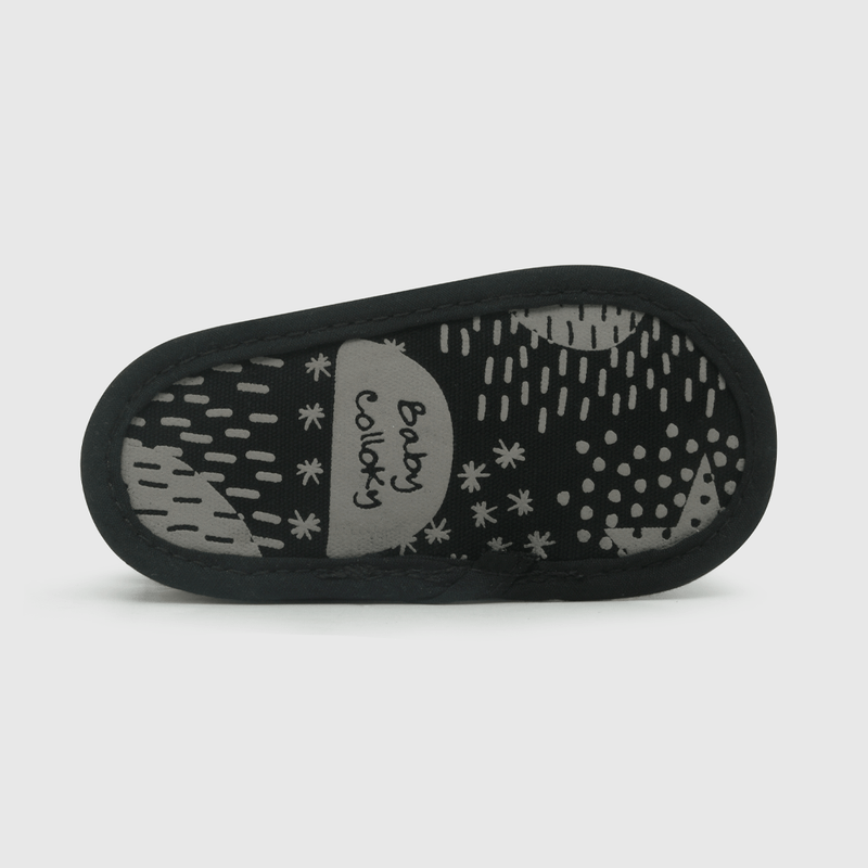 Sandalia de bebé niño doble ajuste negro / black (14 a 18)