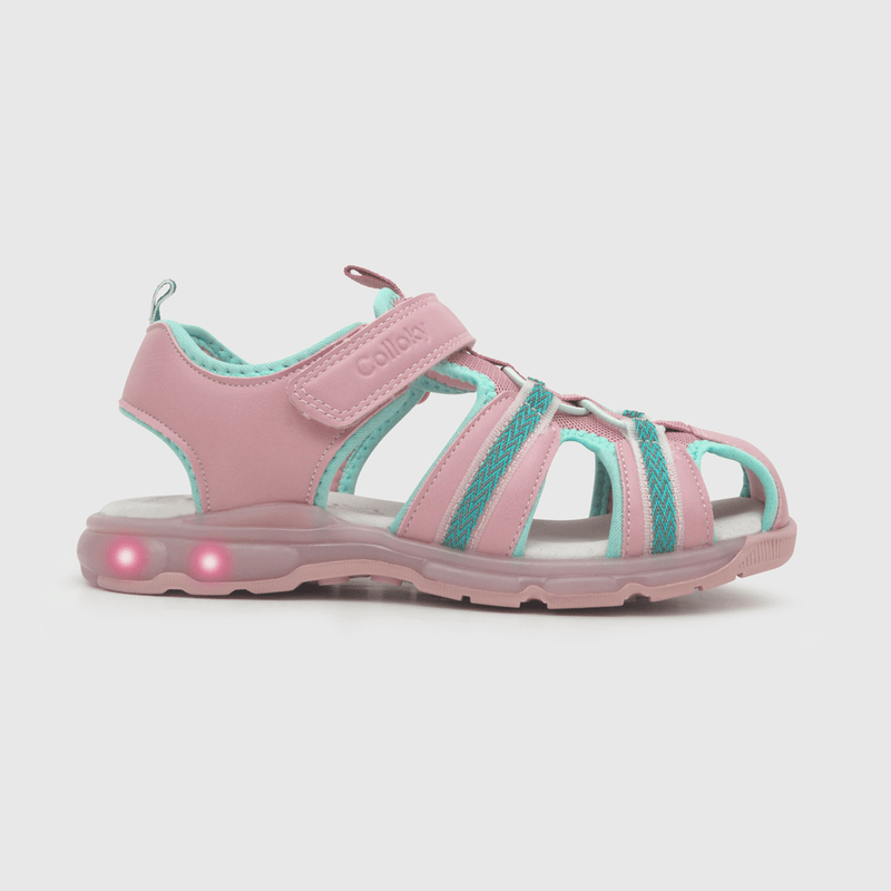 Sandalia de niña luces mora / purple (28 a 38)