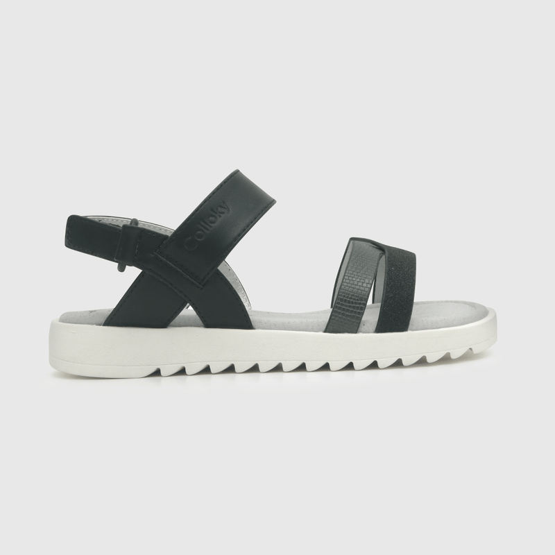 Sandalia de niña negro / black (28 a 38)