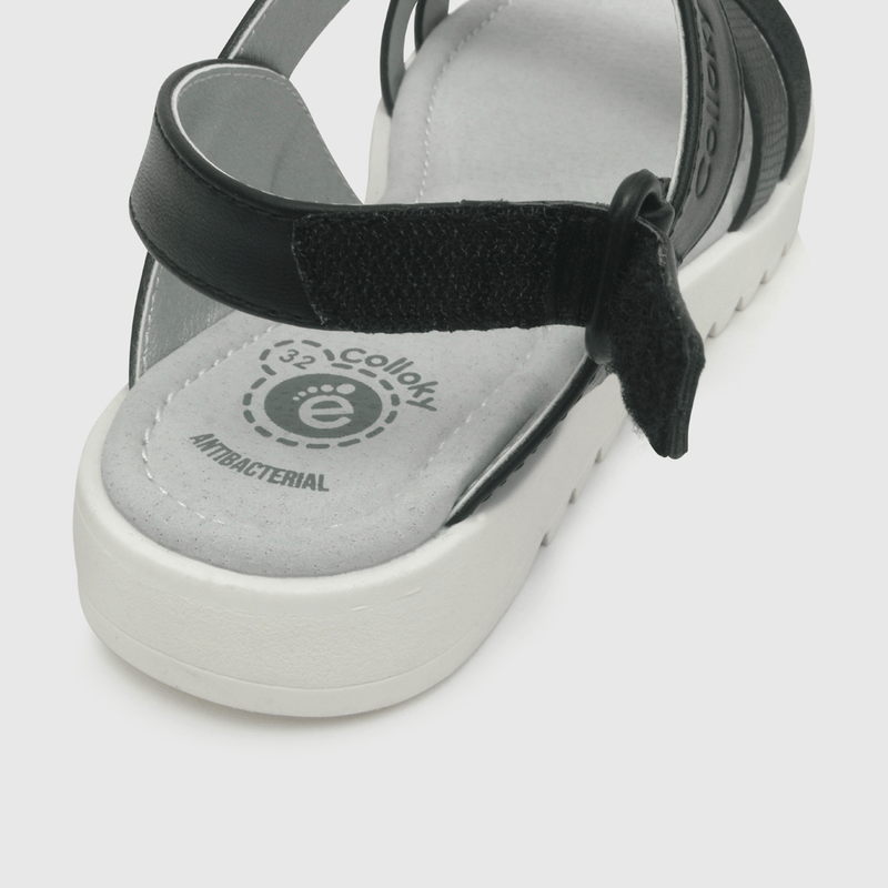 Sandalia de niña negro / black (28 a 38)