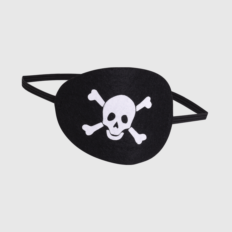 Disfraz de niño esqueleto de pirata negro (3 a 12 años)