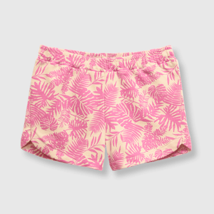 Short de bebé niña tropical damasco (3 a 36 meses)
