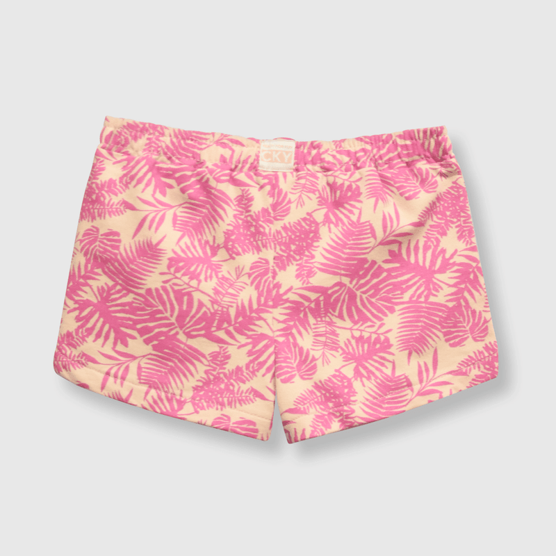 Short de bebé niña tropical damasco (3 a 36 meses)