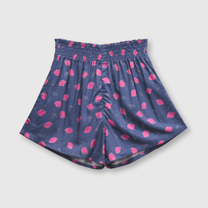 Short de niña relajado denim (2 a 12 años)