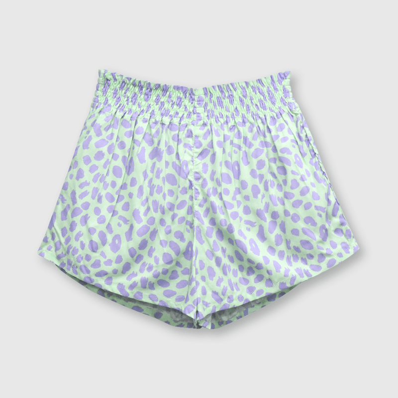 Short de niña relajado light green (2 a 12 años)