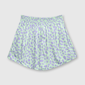 Short de niña relajado light green (2 a 12 años)