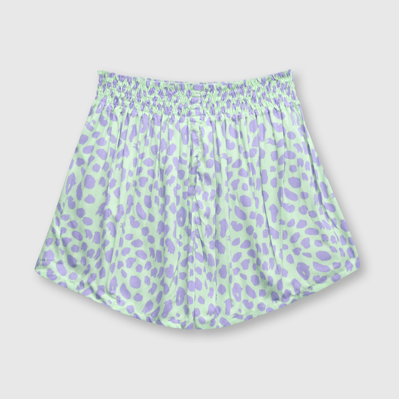 Short de niña relajado light green (2 a 12 años)