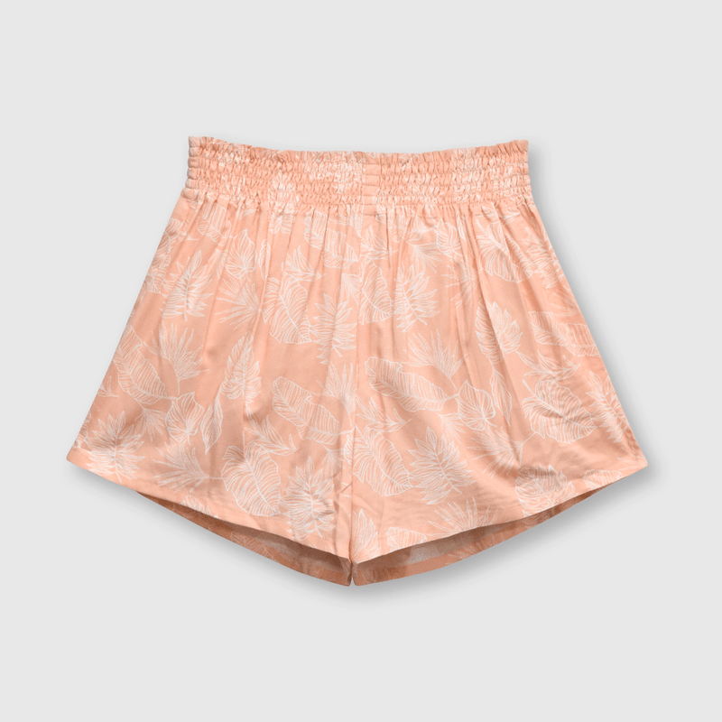 Short de niña relajado salmon (2 a 12 años)