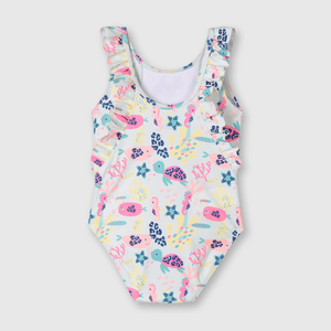 Traje de baño de bebé niña playa aqua (3 a 36 meses)