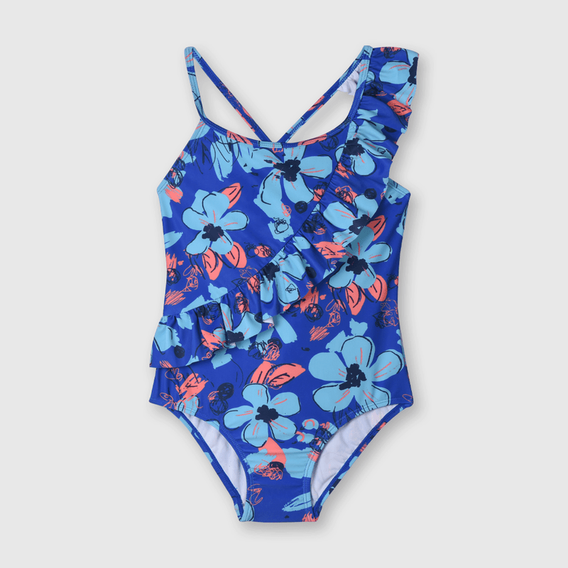 Traje de baño de niña playa royal blue (2 a 12 años)