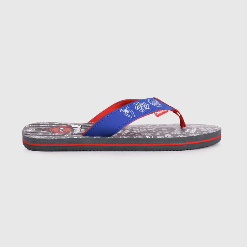 Hawaiana de niño disney estampada spiderman azul / blue (28 a 38)
