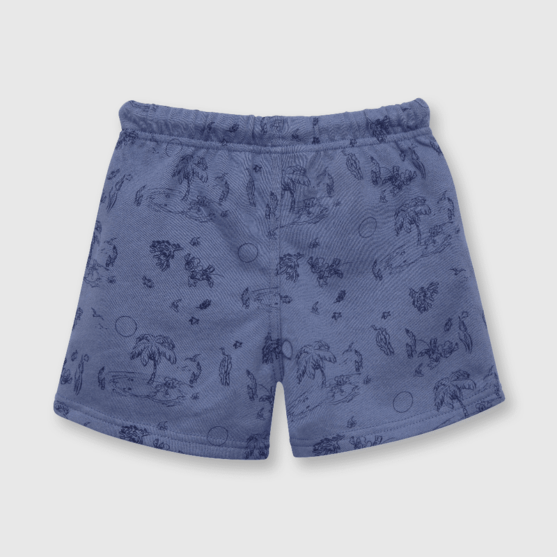 Bermuda de bebe niño Mickey azul (3 a 36 meses)