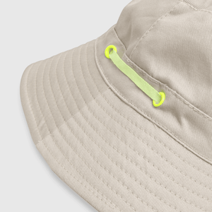 Sombrero de niño de gabardina arena (2 a 12 años)