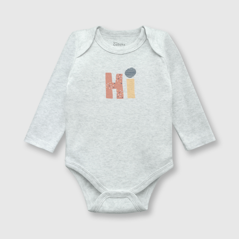 Pack bodies de bebé niño 5 pack light denim (0 a 24 meses)