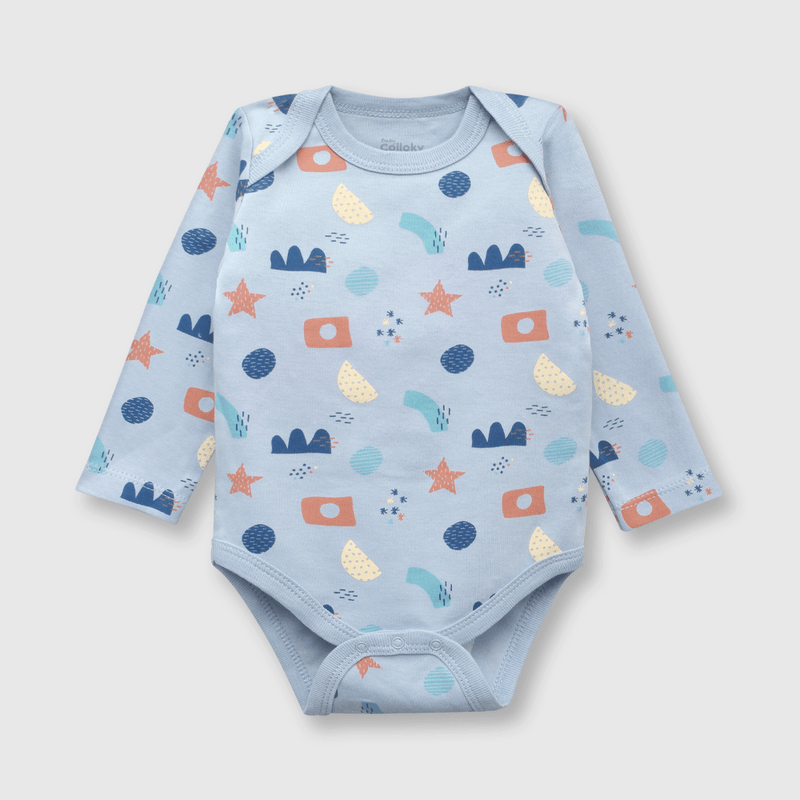 Pack bodies de bebé niño 5 pack light denim (0 a 24 meses)
