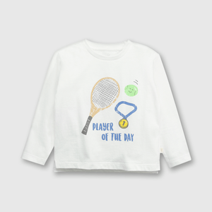 Polera Blanco de Niño