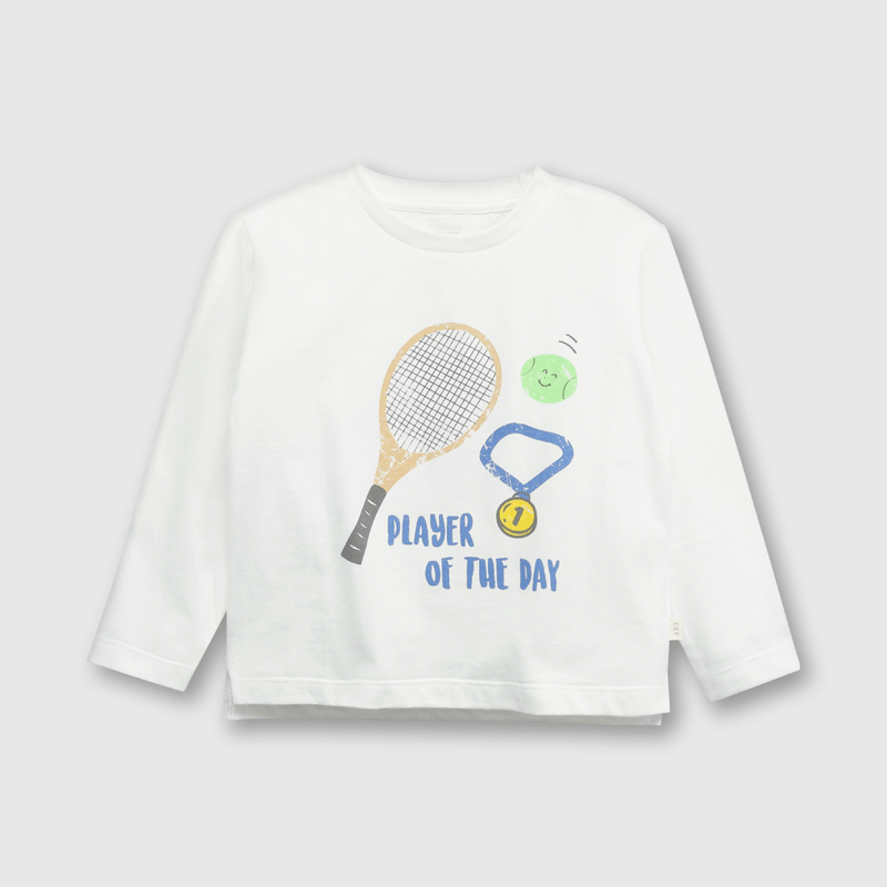 Polera Blanco de Niño