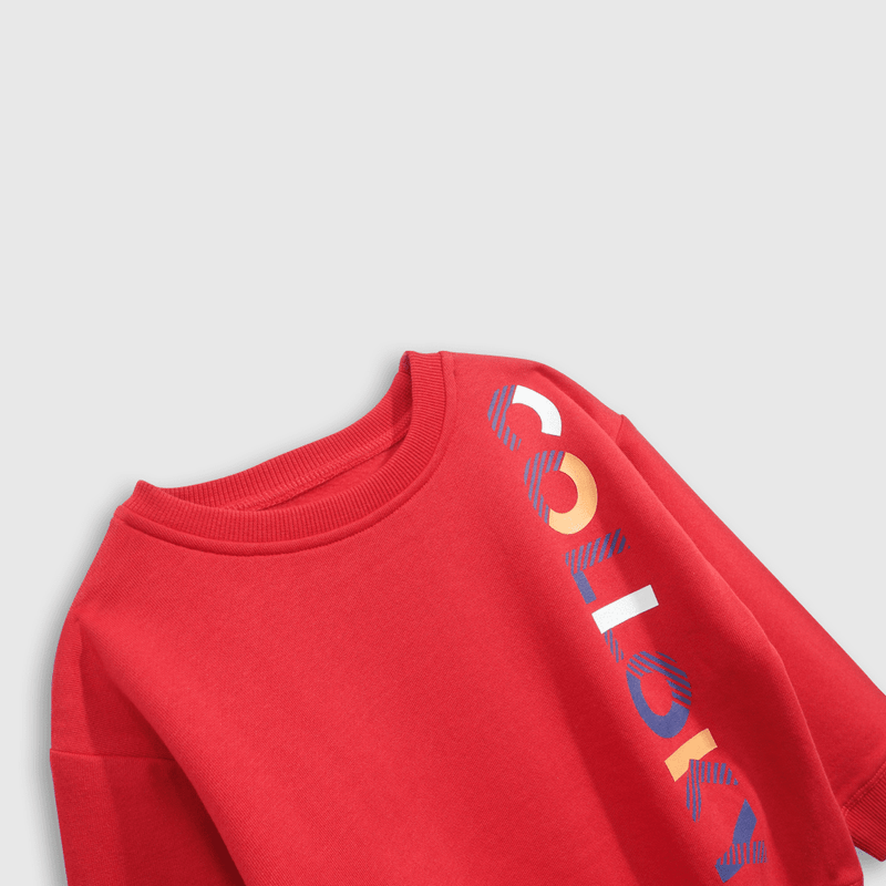 Poleron Rojo de Niño