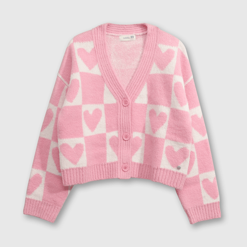 Chaleco Rosado de Niña