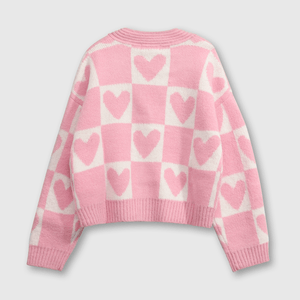 Chaleco Rosado de Niña