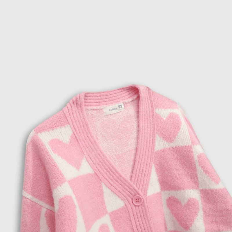 Chaleco Rosado de Niña