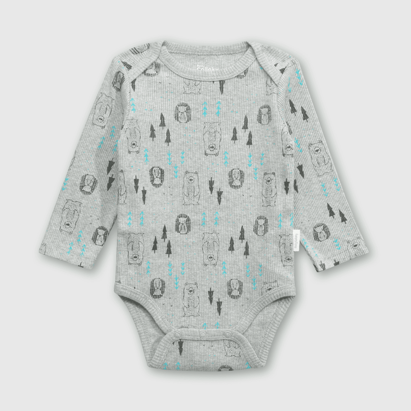 Conjunto Body/Pantalon Gris de Niño