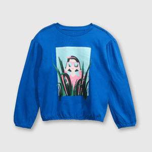 Polera Azul de Niña