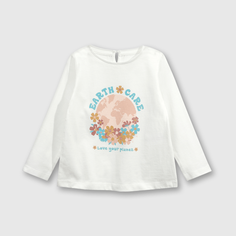 Polera Blanco de Niña