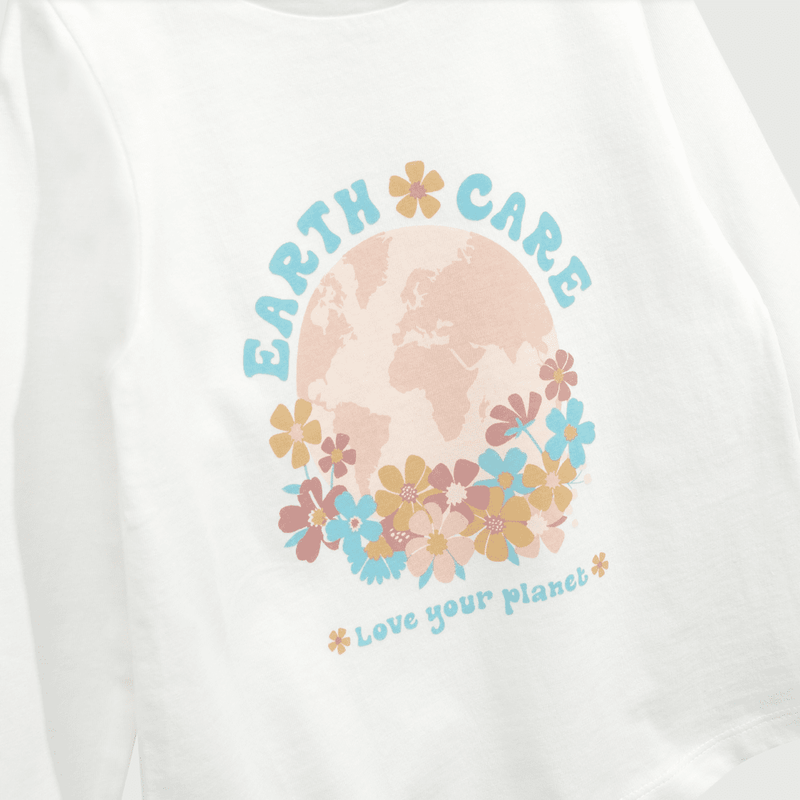 Polera Blanco de Niña